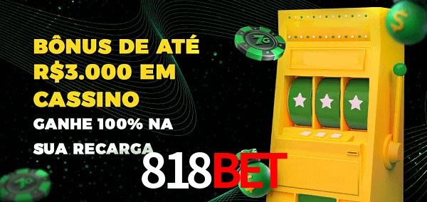 818Bet melhor bônus de depósito